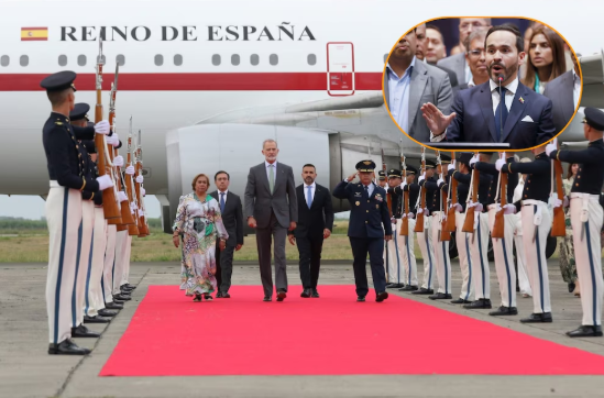 Rey Felipe VI de España llegó a Colombia para asistir a la posesión presidencial de Abelardo de la Espriella en Cali