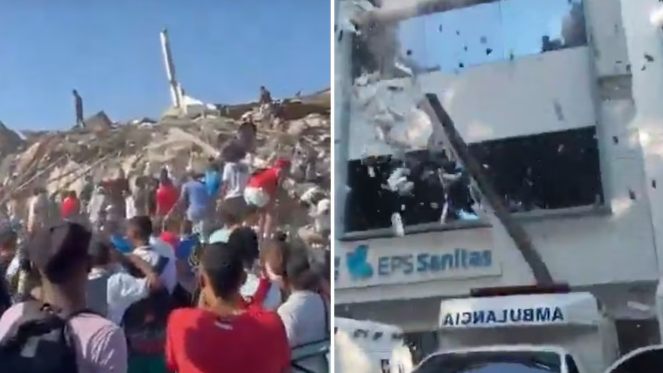 Fuertes afectaciones del temblor en Cali: tras el sismo de magnitud 7,4 con epicentro en Chocó se reportan graves consecuencias en edificios