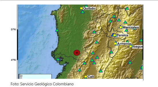 Temblor en Colombia este lunes festivo: SGC reportó varios sismos