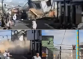 ¡Se vino abajo! Colapsó edificación en pleno centro de Pereira tras secuelas del sismo
