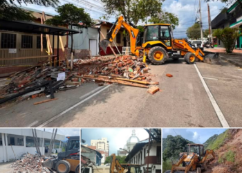 A RISARALDA LA LEVANTAMOS¡ LA MAQUINARIA SIGUE POR TODO EL DEPARTAMENTO