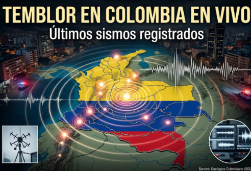 Temblor en Colombia EN VIVO hoy, 24 de agosto 2026: hora exacta, magnitud y dónde fue el epicentro del último sismo vía SGC