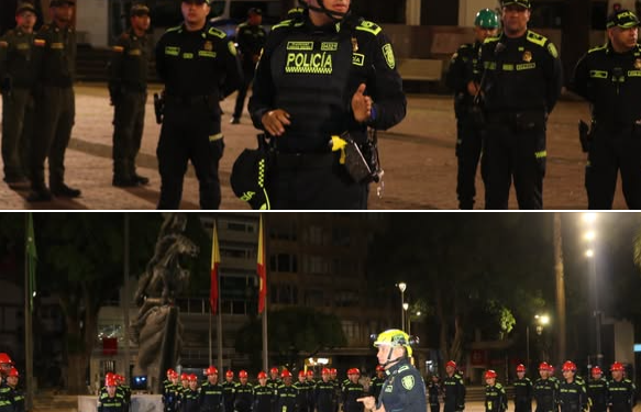 CON 500 POLICÍAS MÁS PARA LA EMERGENCIA EN PEREIRA, YA SON 3.100 QUE BLINDAN EL ÁREA METROPOLITANA