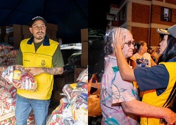 GOBERNADOR JUAN DIEGO PATIÑO Y PRIMERA DAMA DE RISARALDA CATALINA GIRALDO ENTREGAN AYUDAS HUMANITARIAS EN BARRIOS