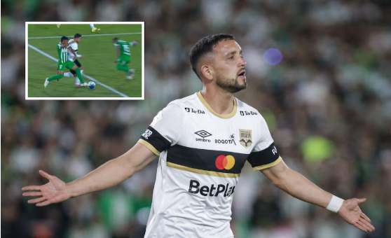 Así fue como se decidió el gol anulado de Internacional de Bogotá ante Atlético Nacional: el VAR estaba “dividido”