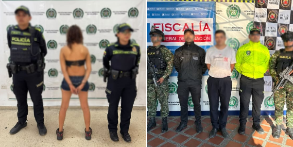 UN TAXISTA AL SERVICIO DE CORDILLERA Y UNA MUJER CAPTURADA TRAS UN HOMICIDIO: DOS GOLPES CONTRA EL DELITO EN PEREIRA