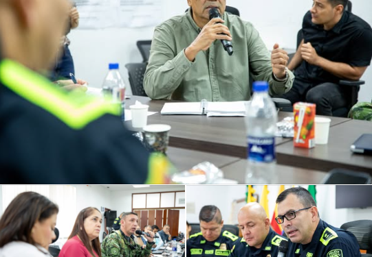 Seguridad y recuperación de Risaralda, prioridades del Consejo de Seguridad  Departamental