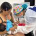 La jornada de vacunación llegó al barrio El Restrepo