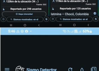 Cinco sismos en menos de tres horas: Enjambre sísmico en el Pacífico sacude la tarde de los pereiranos