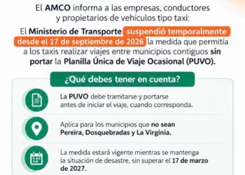 Taxis deberán volver a portar la Planilla Única de Viaje Ocasional entre municipios contiguos