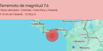 Fuerte terremoto de magnitud preliminar 8.0 sacude a Panamá y enciende las alarmas en la región
