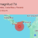 Fuerte terremoto de magnitud preliminar 8.0 sacude a Panamá y enciende las alarmas en la región
