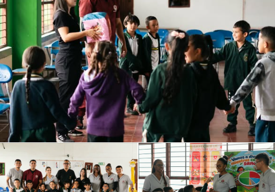 ALCALDÍA DE PEREIRA REALIZA JORNADAS DE EDUCACIÓN NUTRICIONAL PARA LOS ESTUDIANTES