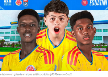 ¡Debut con fiesta! Selección Colombia Sub-15 goleó 6-1 a Eswatini en el arranque del Mundial de la FIFA en Azerbaiyán