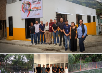 La Secretaría de Vivienda entregó obras en El Poblado, San Nicolás y Río Otún, con una inversión total de $600 millones.