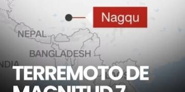 Catástrofe en Asia: Terremoto de magnitud 7.0 sacude el Tíbet y deja al menos 16 muertos